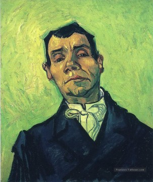 Portrait d’un homme Vincent van Gogh Peinture à l'huile